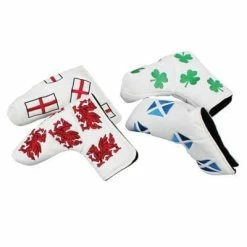 MD Golf Headkase Golf Scottish Saltire Putter Headcover