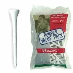 Masters 110 Wooden Golf Tees Bumper Pack 2 FOR 1 OFFER