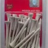 Premier Licencensing Official Arsenal FC Wooden Tees -Golf Equipment Sales 2023 official arsenal fc wooden tees 10858 p