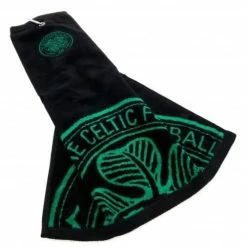 Premier Licencensing Official Celtic FC Tri Fold Golf Bag Towel